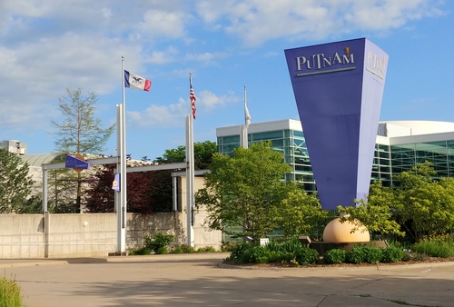 Exterior of the Putnam Museum and Science Center featuring history and natural science, and science center
